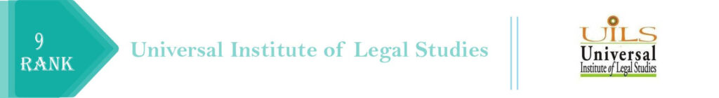  rank 9_universal institute of legal studies