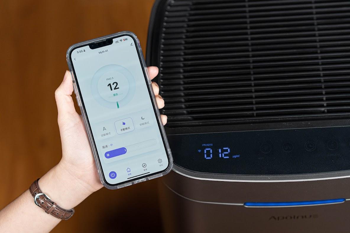 免耗材空淨機可以買嗎？Apolnus Myth A1 開箱實測 技術解析｜零耗材、TVOS、負離子、UVC 紫外線滅菌、靜電集塵、濾網清洗、甲醛清除｜科技狗 - Apolnus, Apolnus空氣清淨機, MythA1, 免耗材, 循環清淨機, 清淨機, 濾網型空淨機, 空氣清淨機2022, 空淨機, 靜電集塵型空淨機 - 科技狗 3C DOG