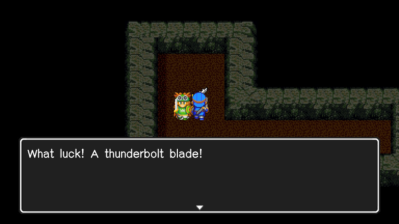 How to get the Thunderbolt Blade in Dragon Quest II