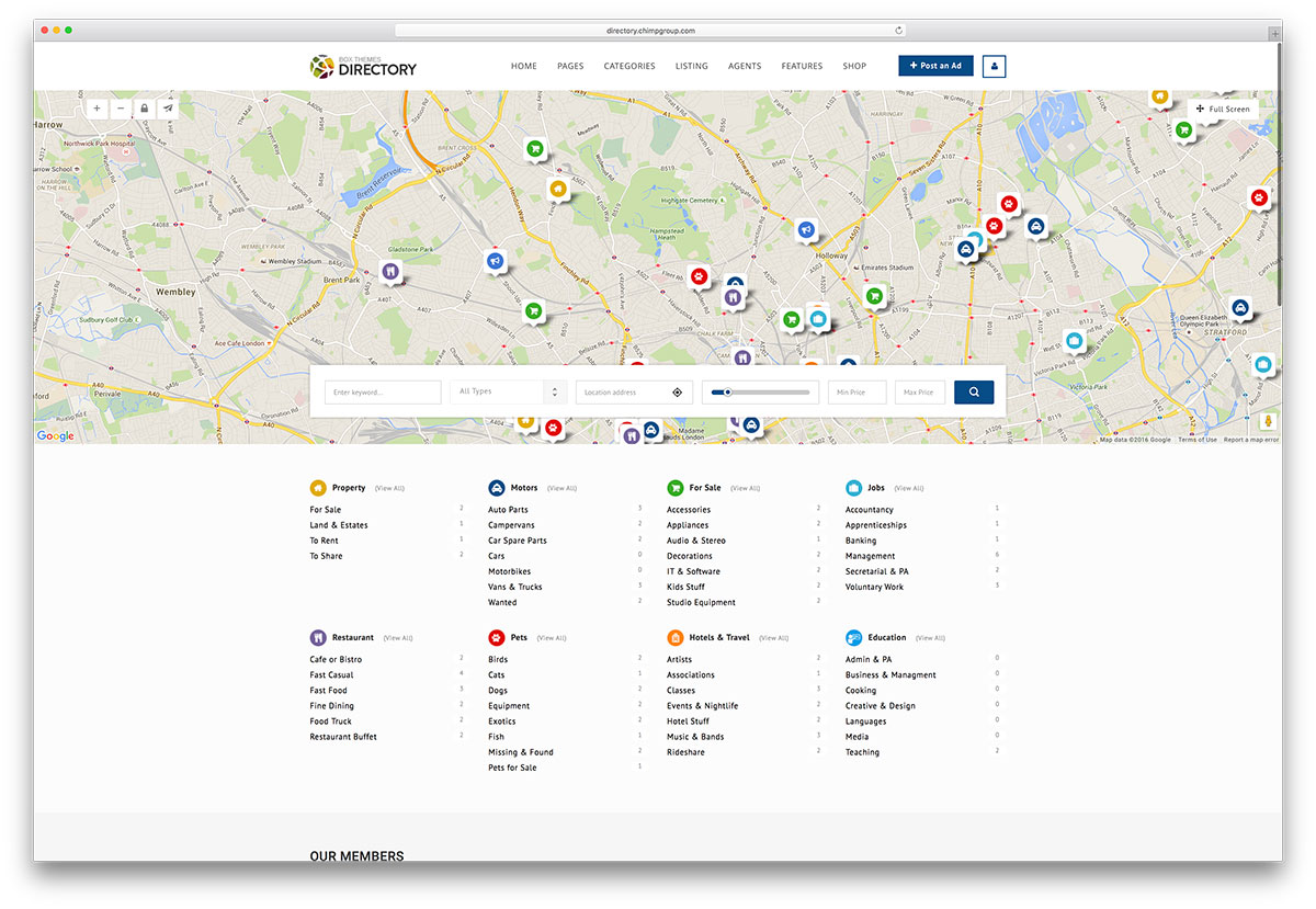 box-oldschool-directory-website-template