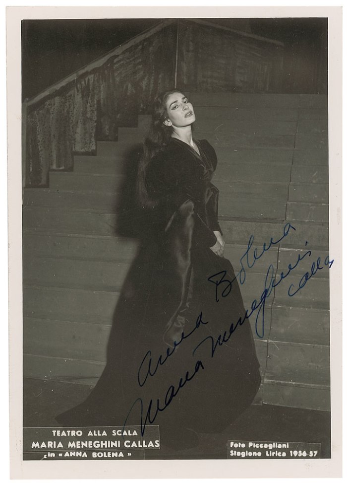 Maria Callas Authentic Autographs: A Guide – Tamino