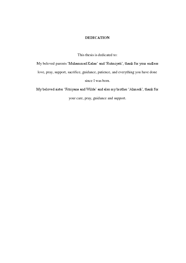 dedication of thesis pdf