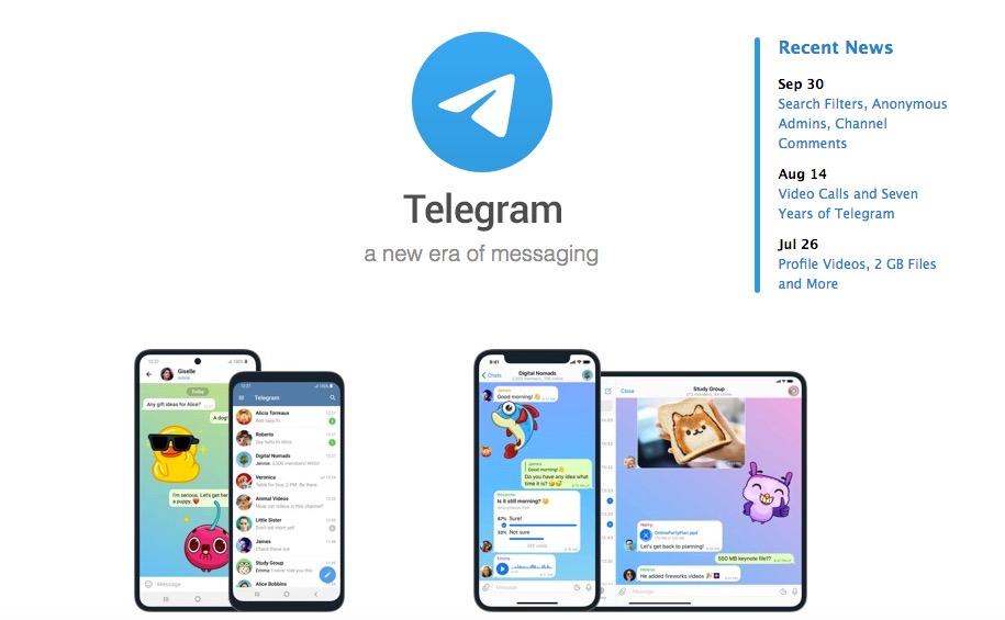 telegram app for Instagram pods 