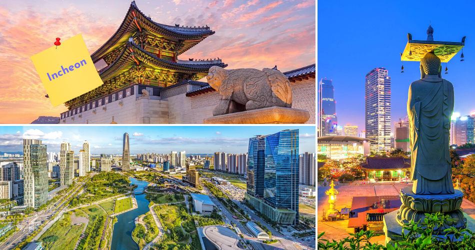 Destinos na Coreia do Sul: Incheon