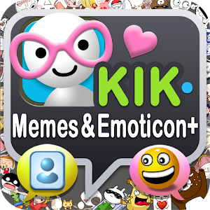 KIK Memes &Emoticon+ apk Download
