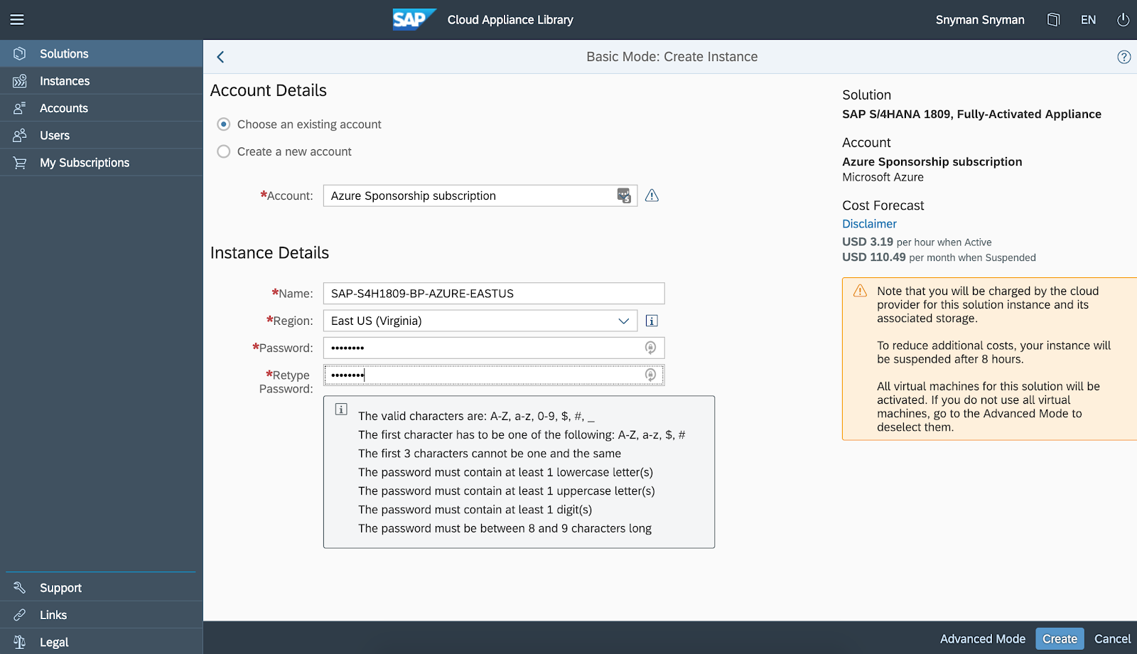 SAP S/4HANA 1809