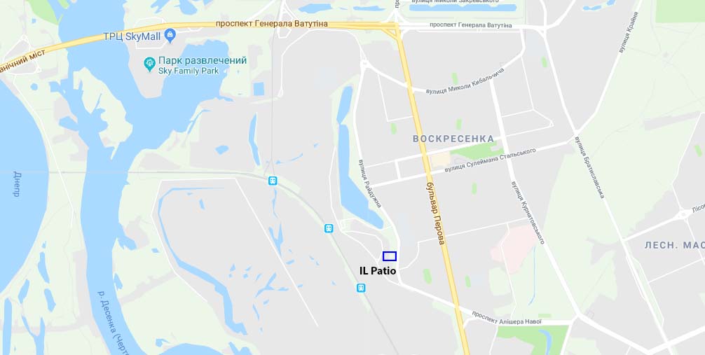 ЖК Иль Патио на гугл-карте