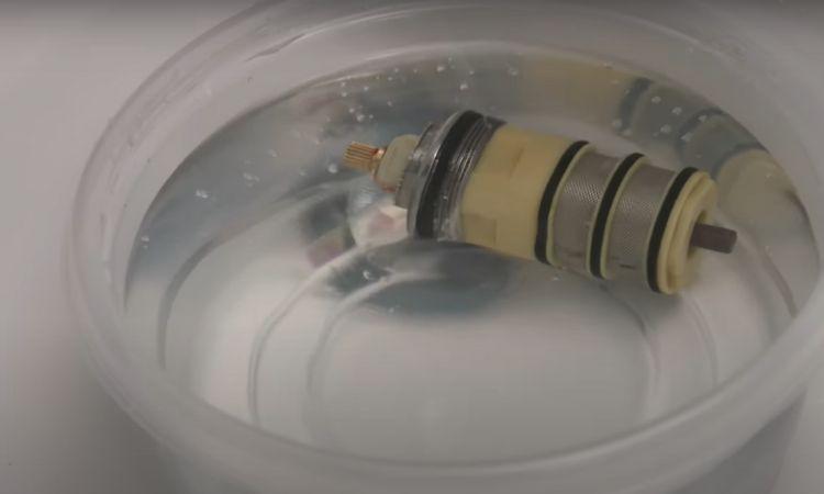 clean your shower cartridge