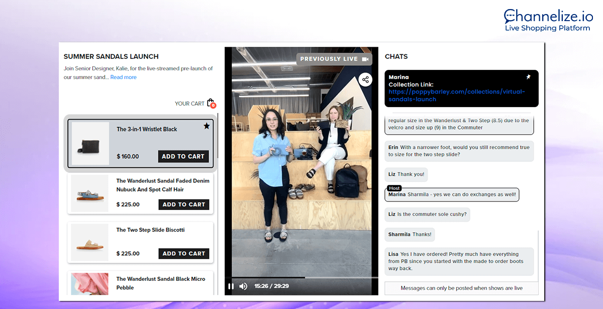 Channelize.io Live Streaming Shopping Platform client story
