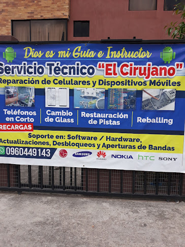 Opiniones de Servicio Técnico El Cirujano en Quito - Tienda de móviles