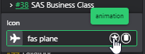How to animate icons in the Side Menu plugin
