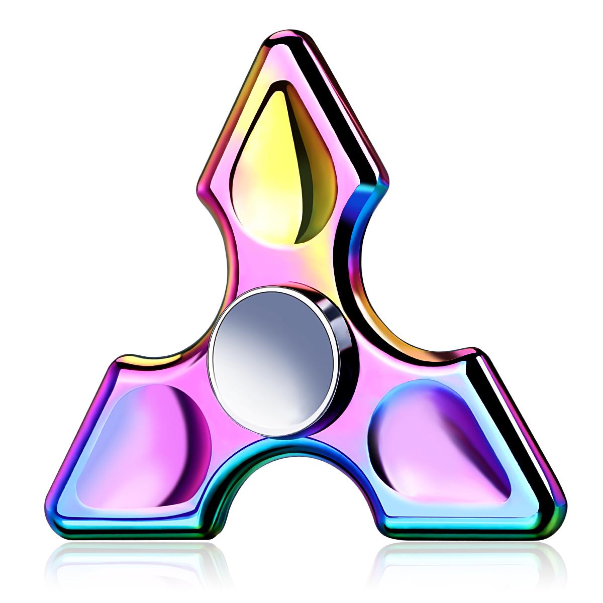 fidget spinner toy rainbow