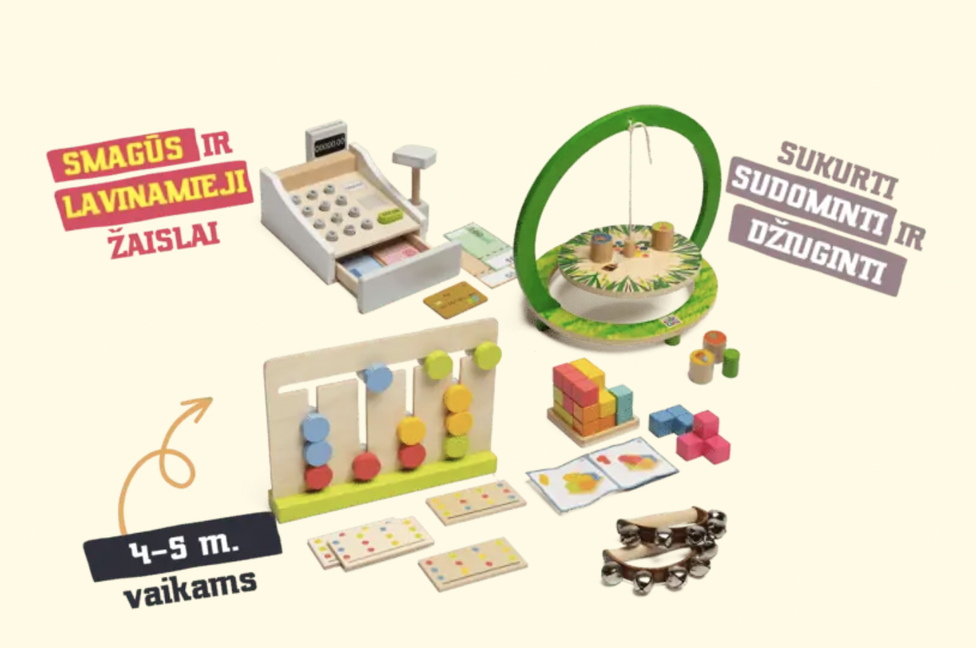 Žaislų klubas Kokius žaislus gaus mano vaikai?