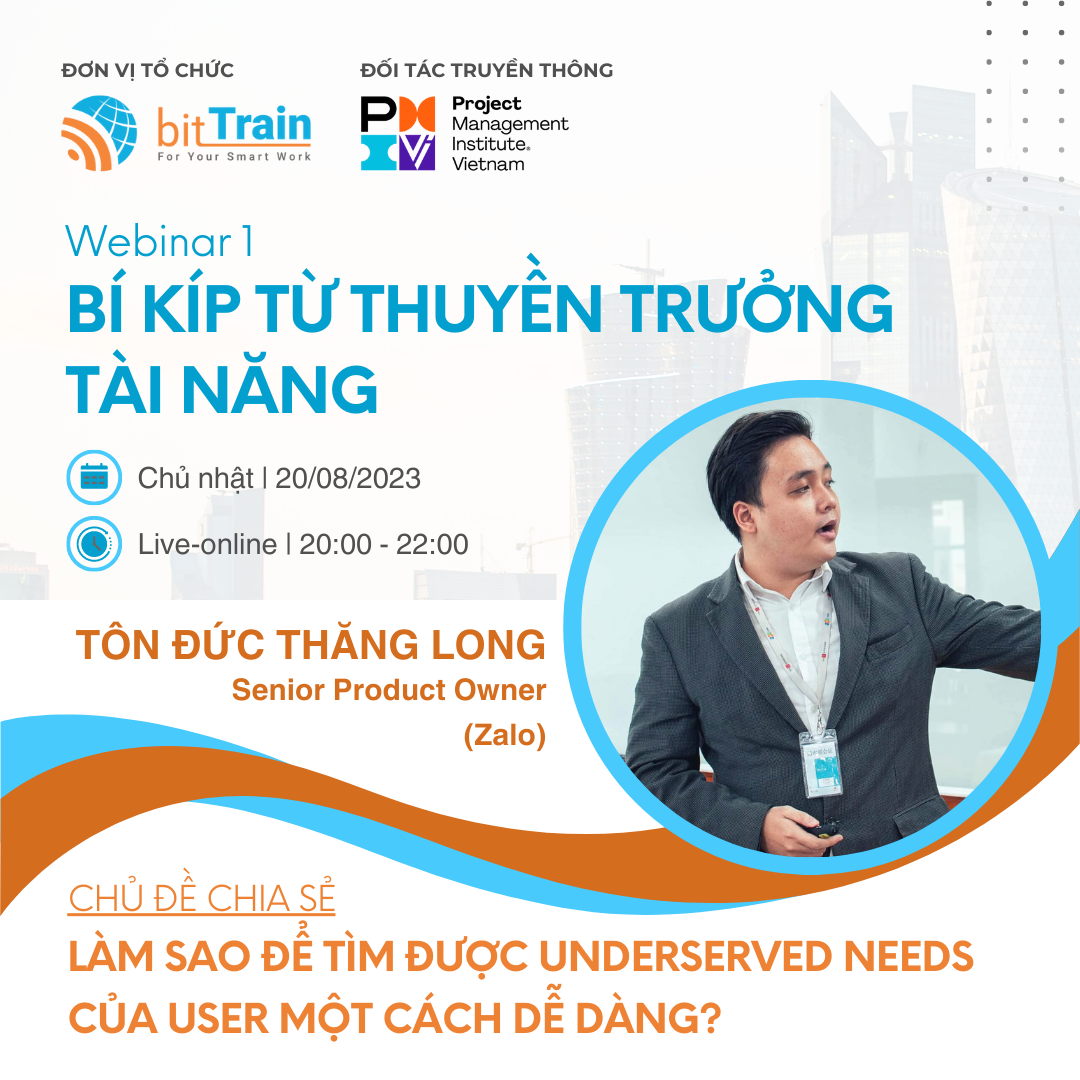 TỔNG QUAN CHUỖI WEBINAR KINH NGHIỆM TỪ CHIẾN BINH AGILE