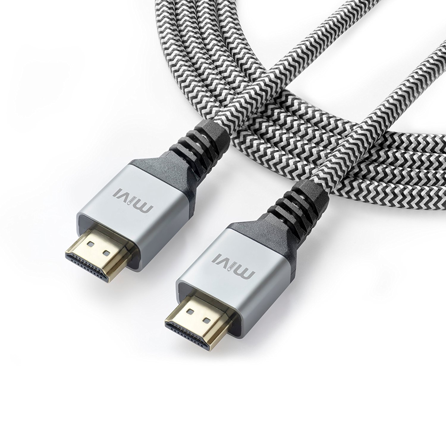 Mivi 3 Mtr High-Speed 28AWG Braided HDMI Cable