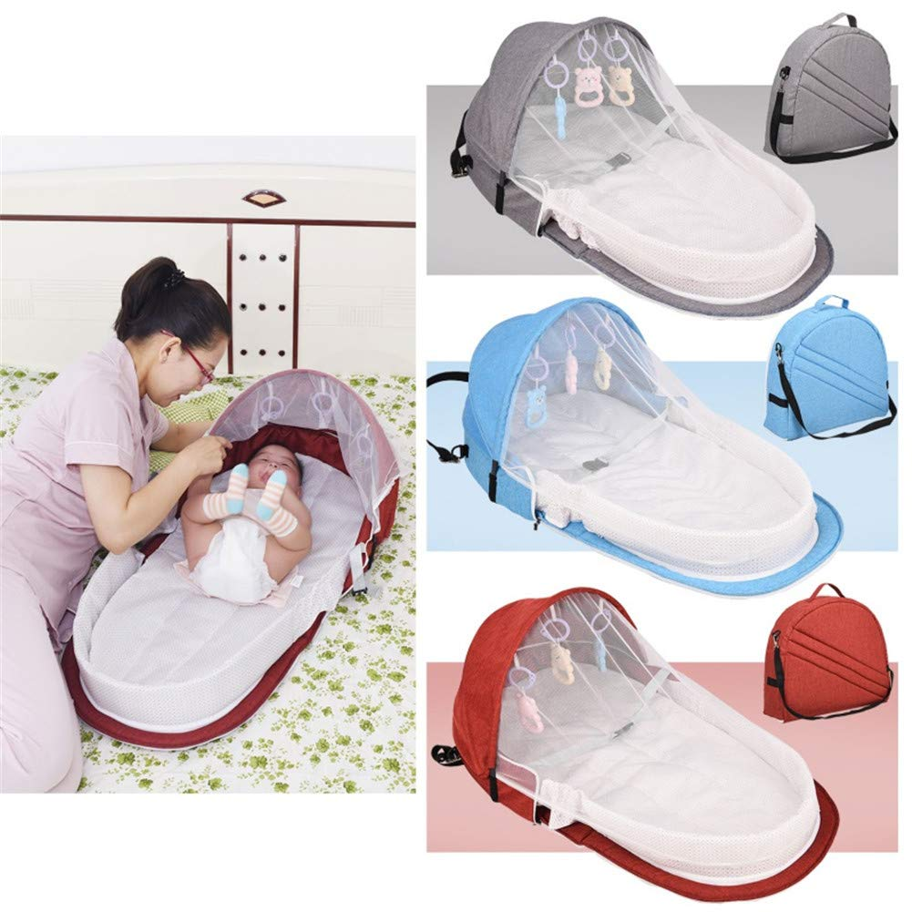 Baby Portable Backpack Bed With Toys