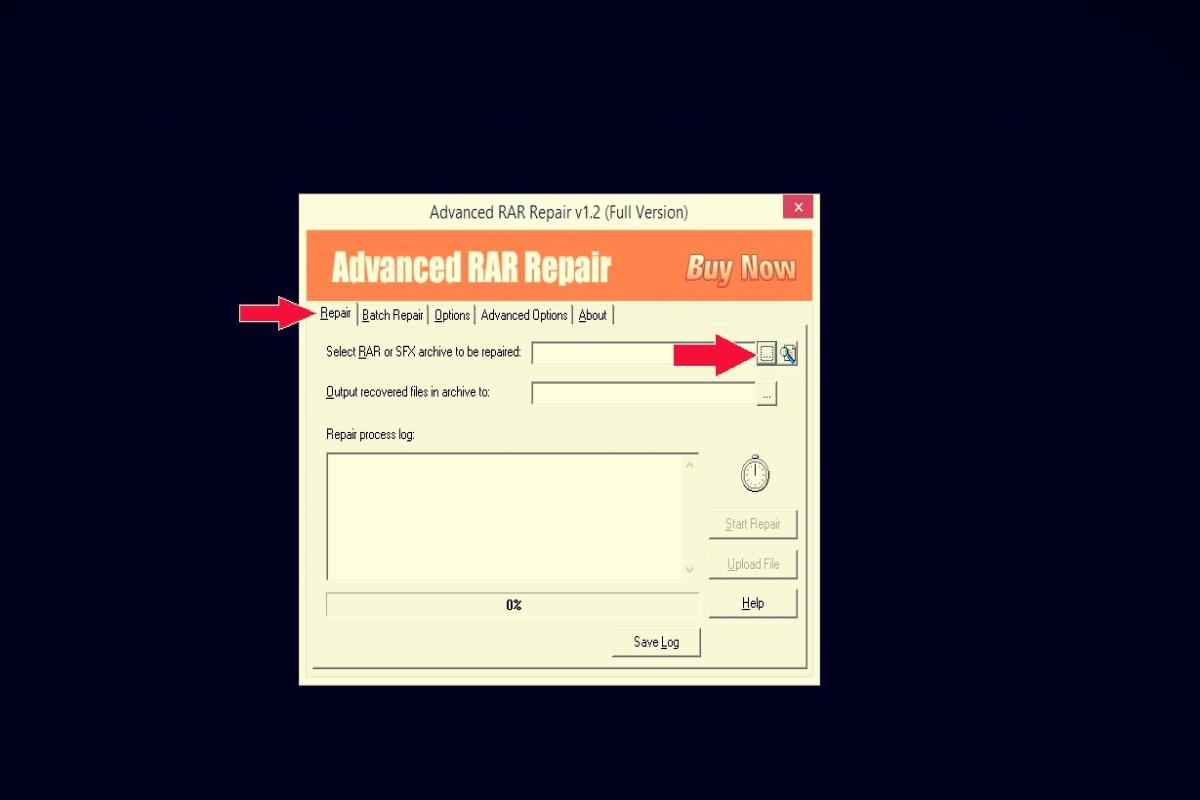 advanced rar repair