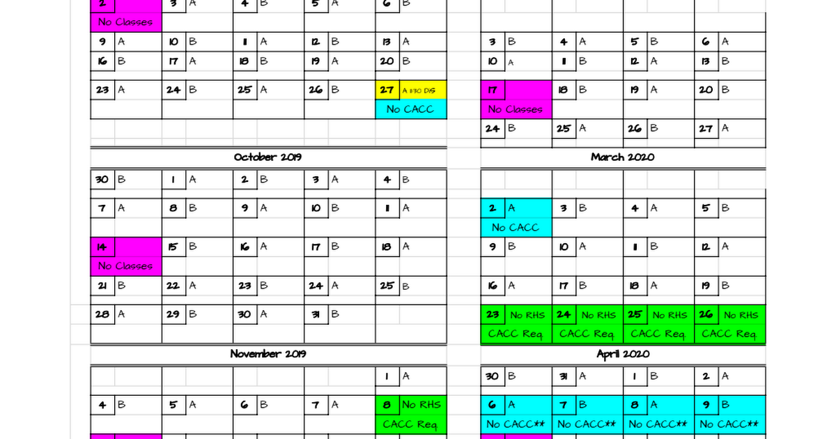 Webiste 19.20 AB CACC Calendar Google Sheets