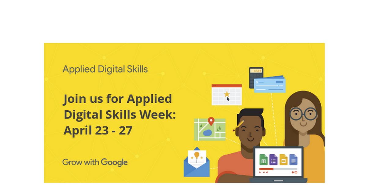Applied Digital Skills Week at a Glance