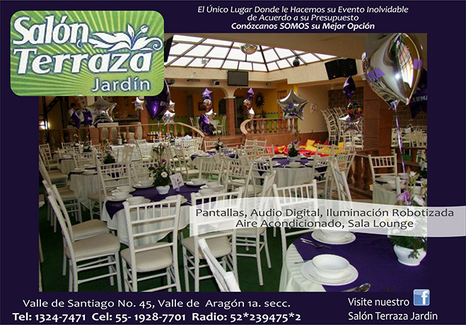 salon terraza jardin