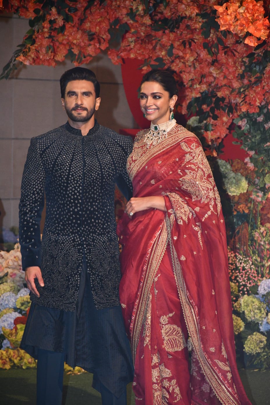 Ranveer Singh's black sherwani for Anant Ambani and…