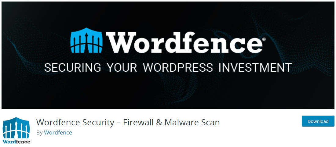 Plugin bảo mật Wordfence trên WordPress.org