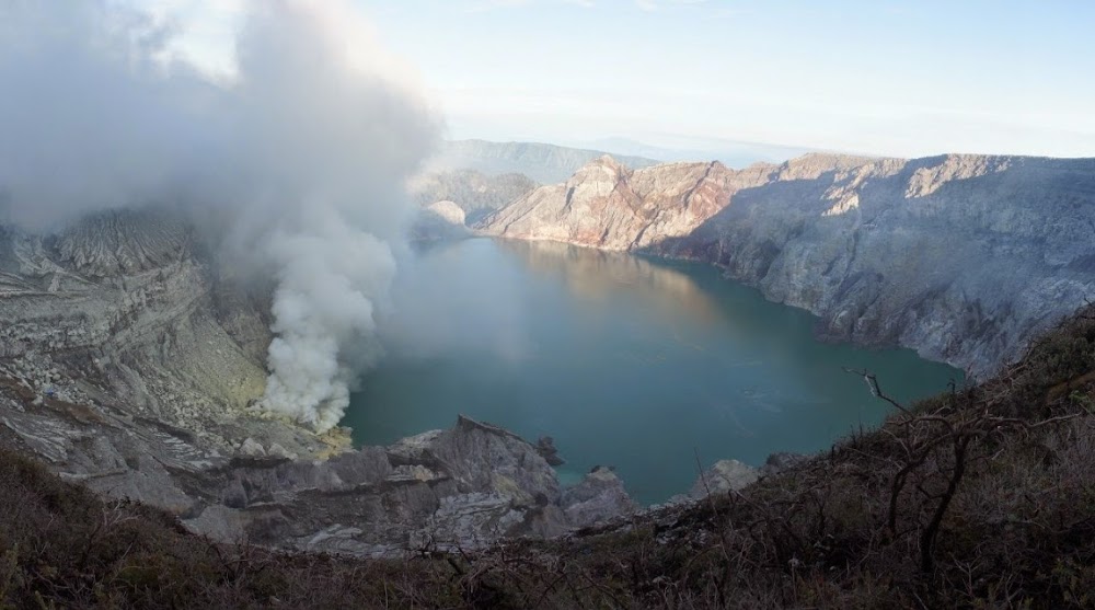 С Бали на Яву на прокатном авто, к вулканам  Иджен и Бромо.