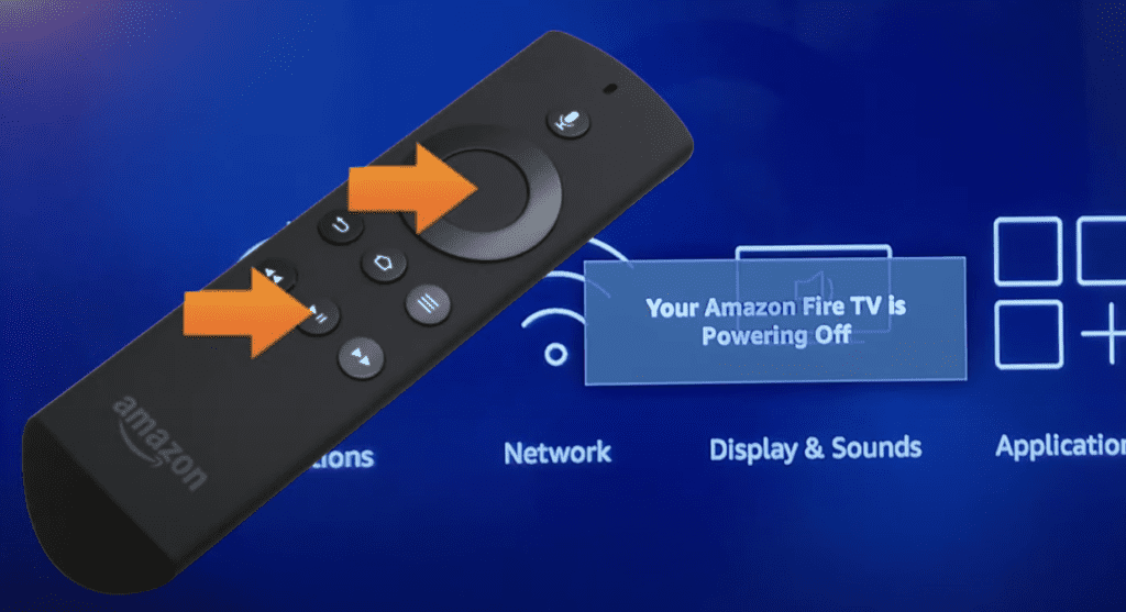 force restart frozen firestick