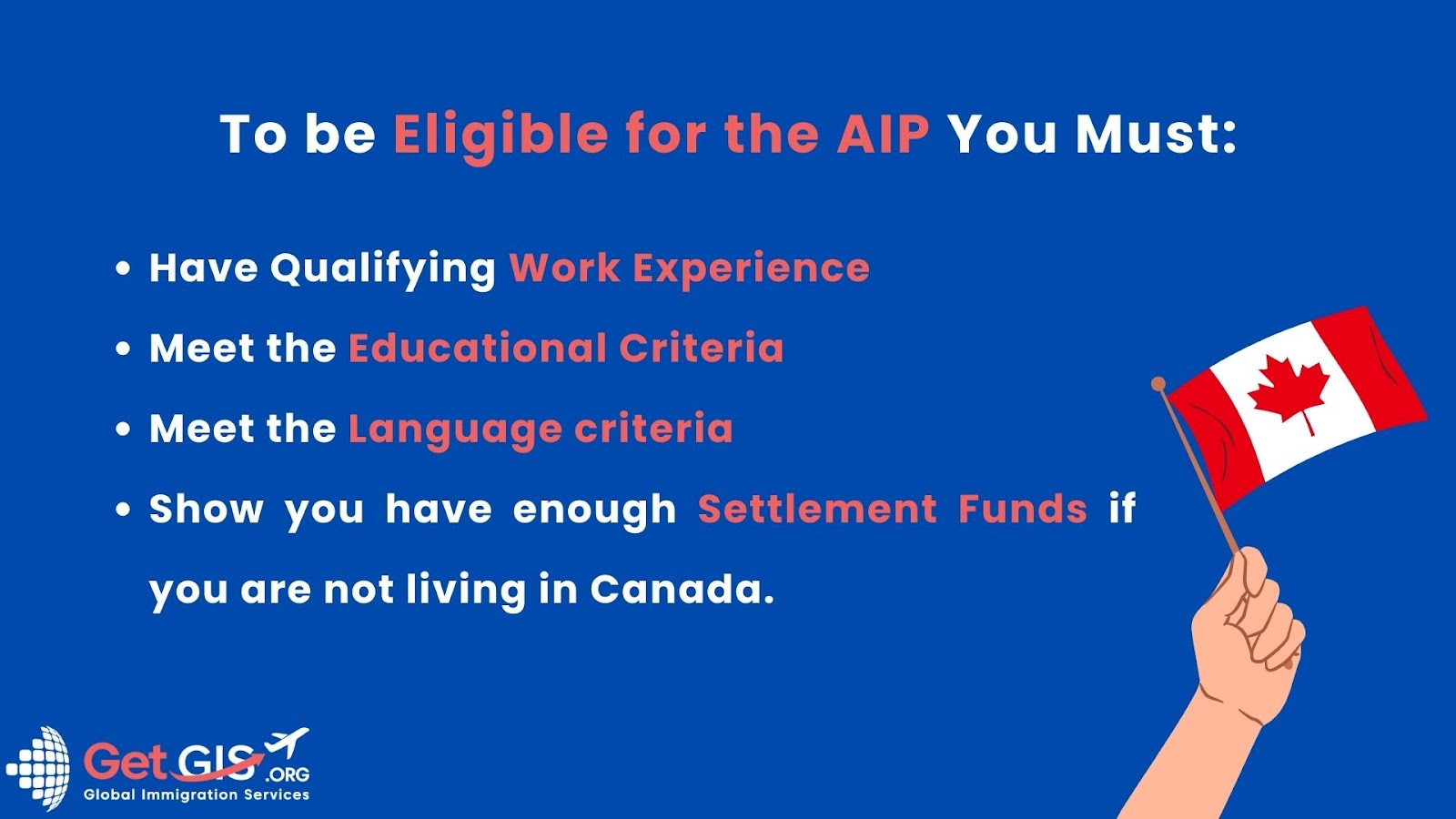 AIP Canada Candidate Requirements