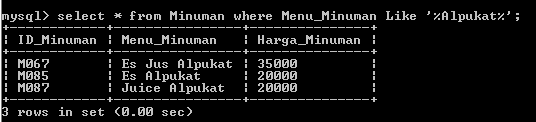 C:\Users\Aras\Documents\Tugas semester 1\Basis data\Tugas besar\7 Like, Order by, Grup By, Asc, Des\Like\Minuman\Like 10.PNG