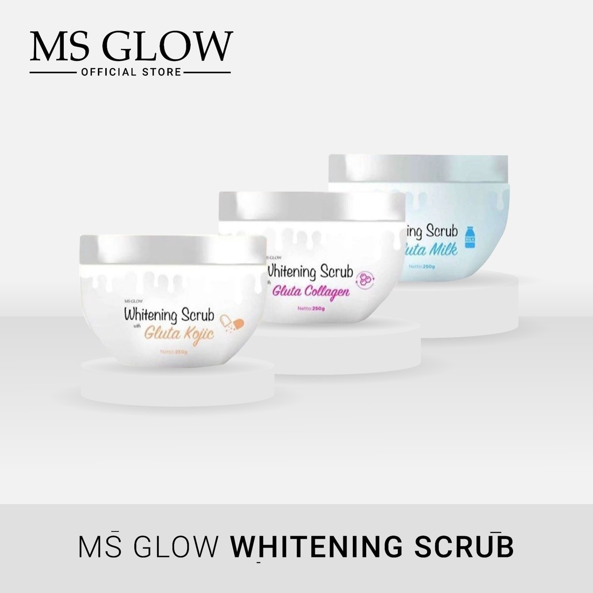 MS Glow Whitening Scrub
