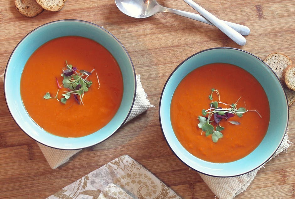 appetizer, bowls, cream