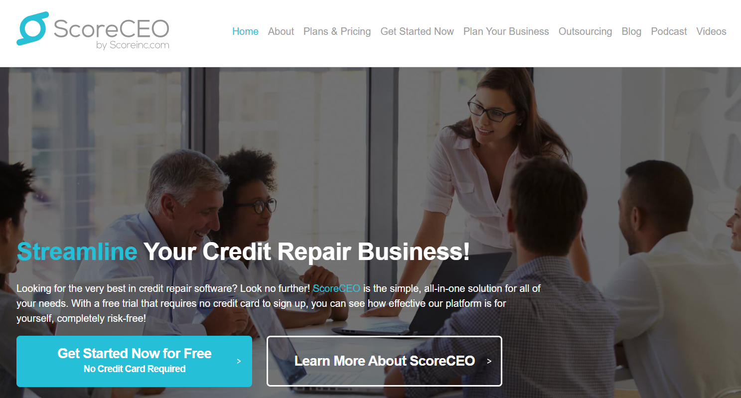 ScoreSEO credit repair software can help repair your credit.