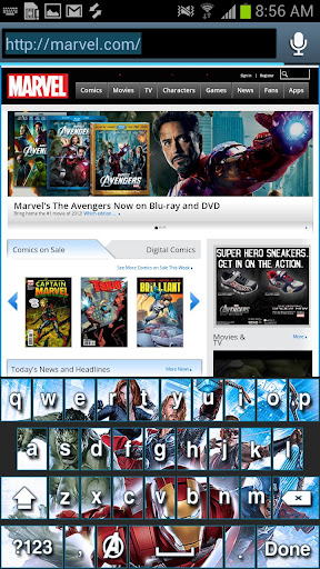 Download Avengers Keyboard Skins apk