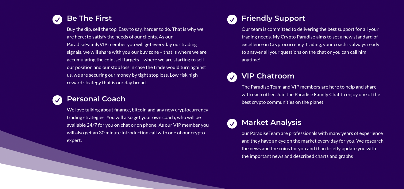 Mycryptoparadise Paid Crypto Signals On Telegram Review Audit Safetrading