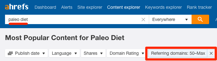 content explorer paleo