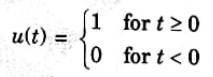 Unit-step signal: 