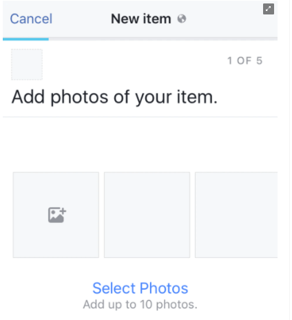 How to Add Item Photos to the  Marketplace 