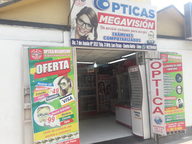 Opiniones de Ópticas eyes en Santa Anita - Óptica