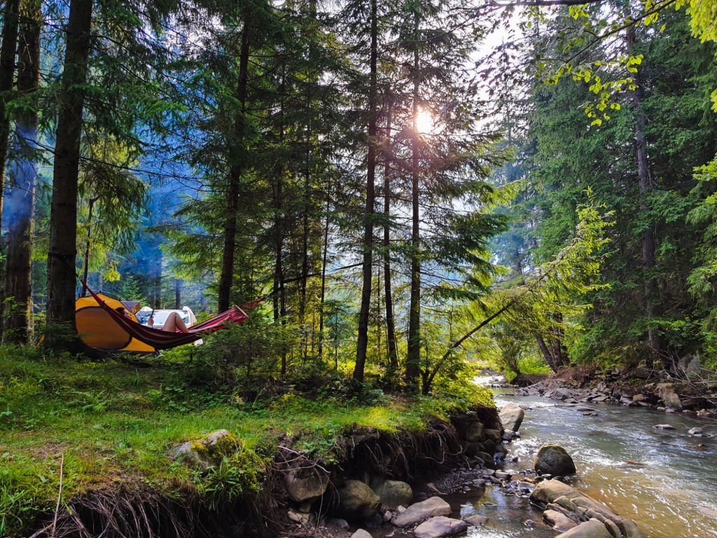 easy solo camping trip