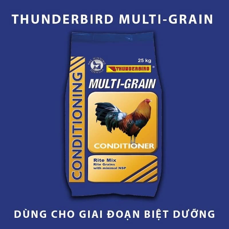 Thunderbird– thức ăn dinh dưỡng dành cho gà chọi