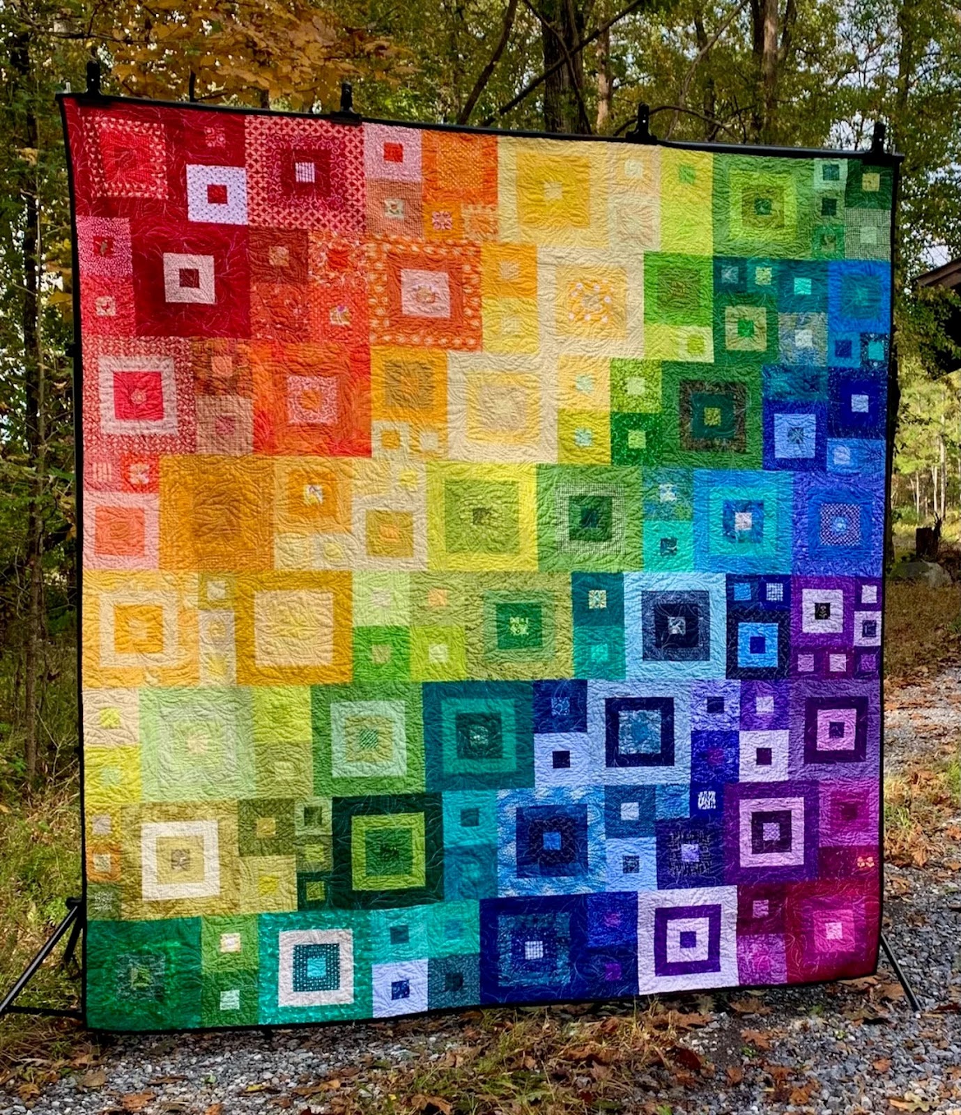 right angle rainbow rainbow quilt patterns