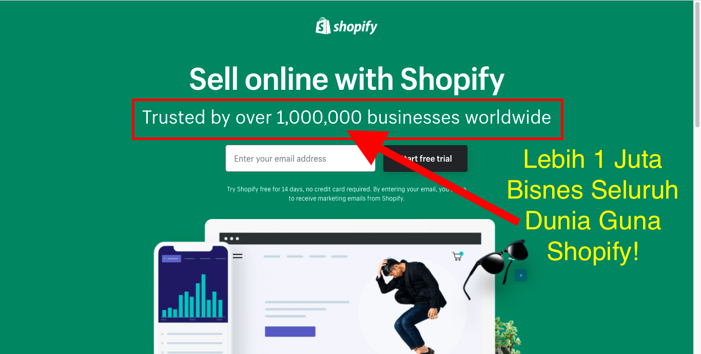 dropship shopify buat duit dalam usd