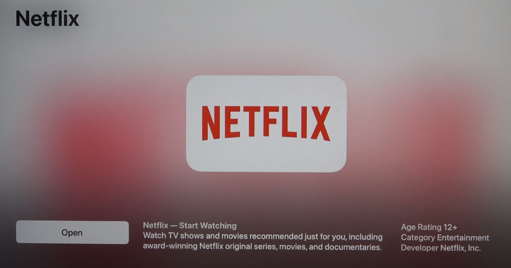 can access Netflix on your Apple TV