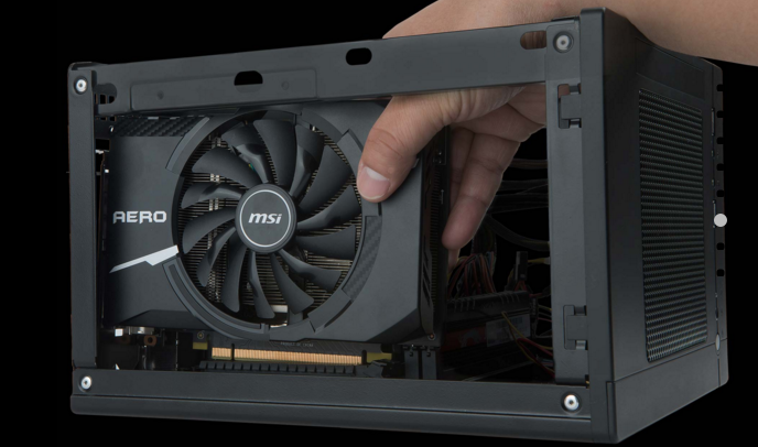 Видеокарта MSI GeForce GT 1030 2GB GDDR5 AERO ITX OC (GT 1030 AERO ITX 2G OC)
