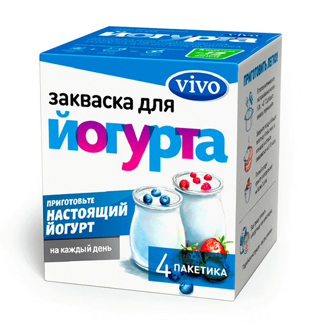 Как использовать закваски VIVO, чтобы получить настоящий йогурт