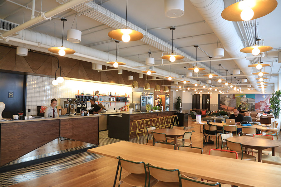 Wework National Building Coworking Spaces in Chicago