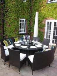 Large Round Outdoor Dining Table - Ideas on Foter