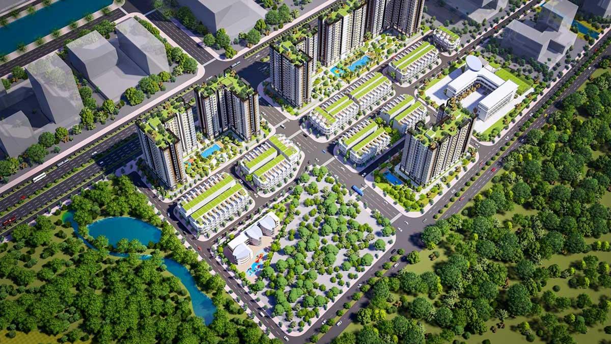 City Gate 5 gần nhiều tuyến đường lớn khác nhau