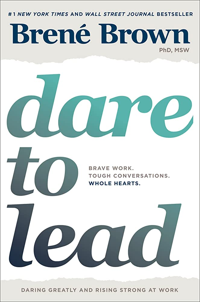 Dare to Lead by Brene Brown book cover